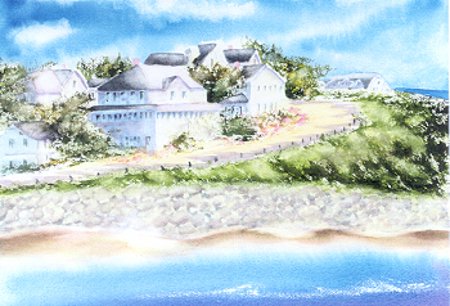Falmouth Heights- Original, Prints, Notes Available