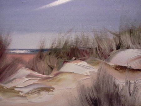 "Warm Summer Colors", 12x12" oil painting is sold.  Prints and notes available