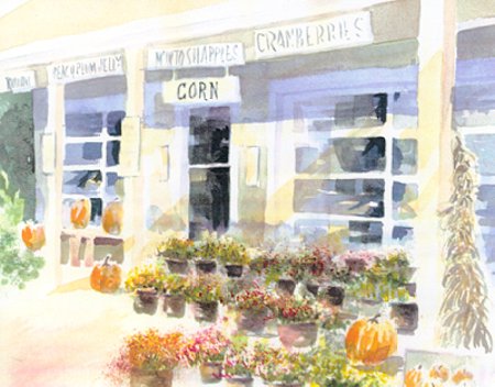 Crow Farm, Sandwich- Original Sold; Prints, Notes Available
