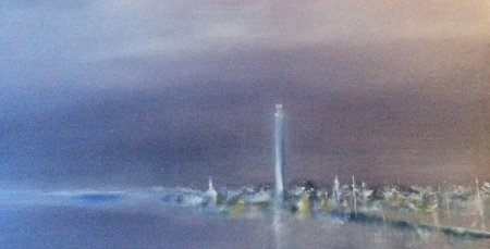 "Lights of Provincetown"--Original painting, prints, notes available
