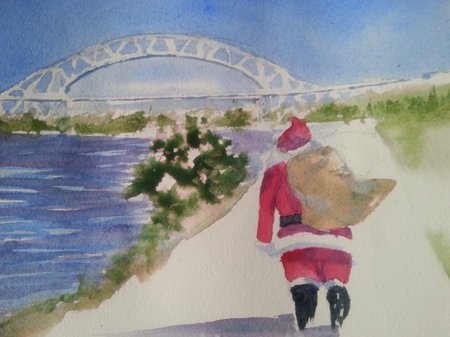 "Forgot the Reindeer" Boxed Christmas Cards