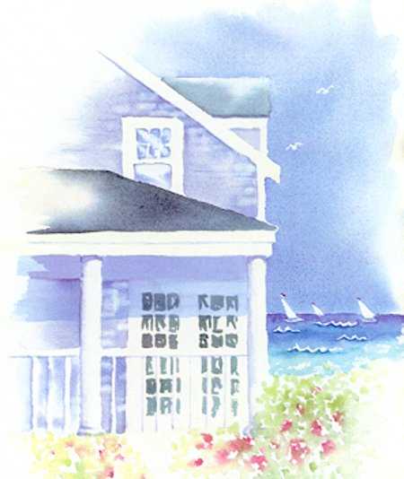 Hyannisport- Original Sold; Prints, Notes Available