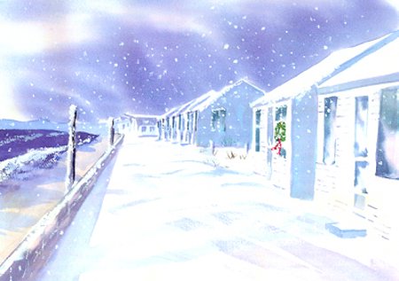 "Provincetown Winter" Boxed Christmas Cards