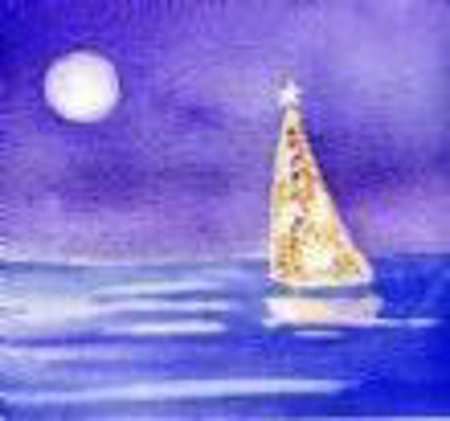 "Christmas Sail" Boxed Christmas Cards