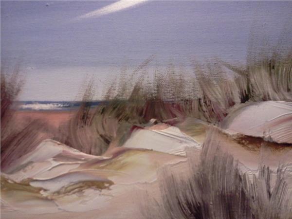 "Warm Summer Colors", 12x12" oil painting is sold.  Prints and notes available