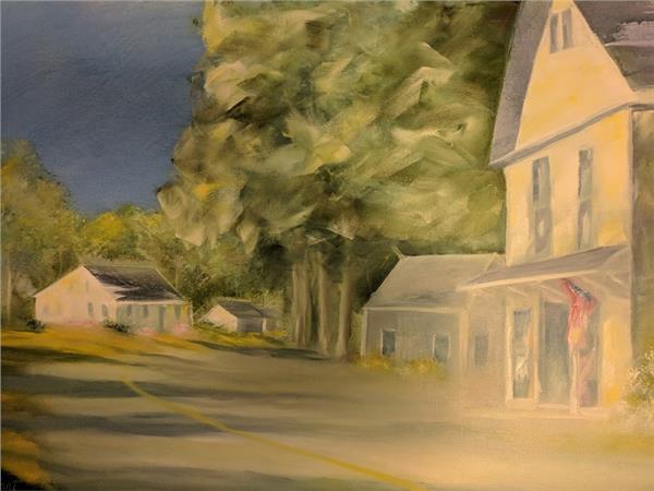 "Passing Parnassus"-  Original oil painting, prints, notes available