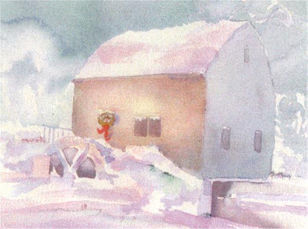 "Dexter Grist Mill Christmas" Boxed Holiday Cards