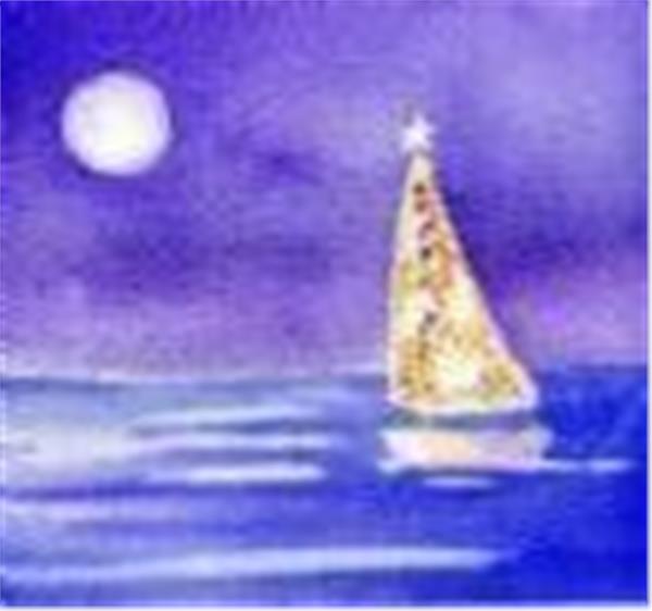 "Christmas Sail" Boxed Christmas Cards