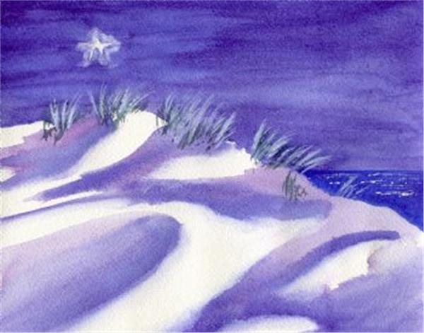 "Coastal Star" Boxed Christmas Cards