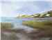 Changing Tide-- New 24x24x1.5" painting was SOLD. at the Cahoon Museum auction in July